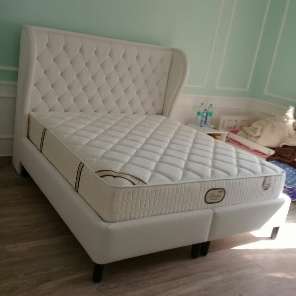 Bespoke custom made upholstered beds in UAE